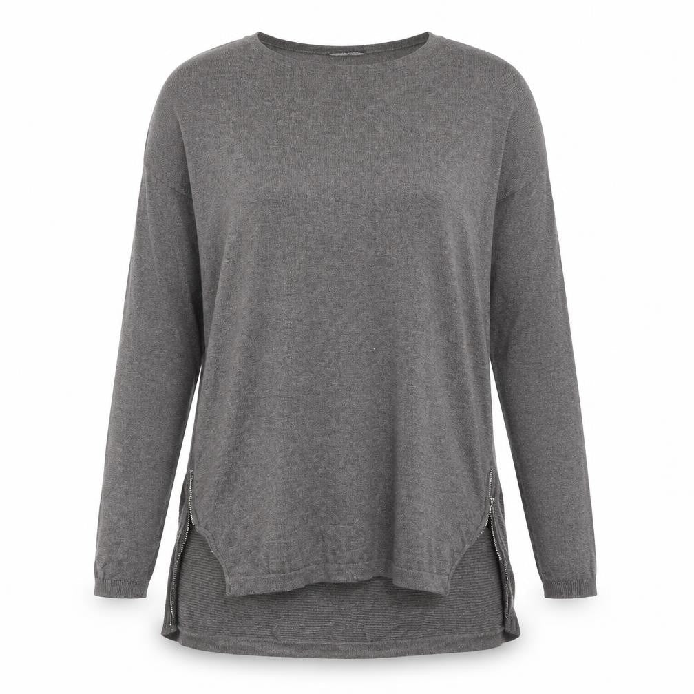 Warehouse Womens Grey   Pullover Jumper Size 10