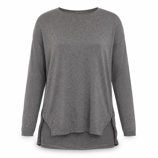 Warehouse Womens Grey   Pullover Jumper Size 10