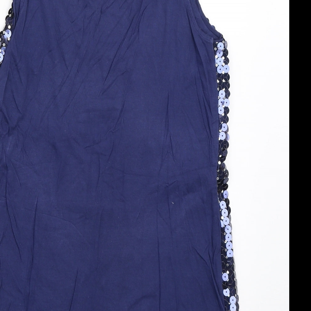 Oasis Womens Blue   Basic Blouse Size S