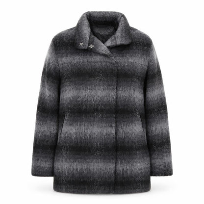 Primark Womens Grey   Overcoat Coat Size 6