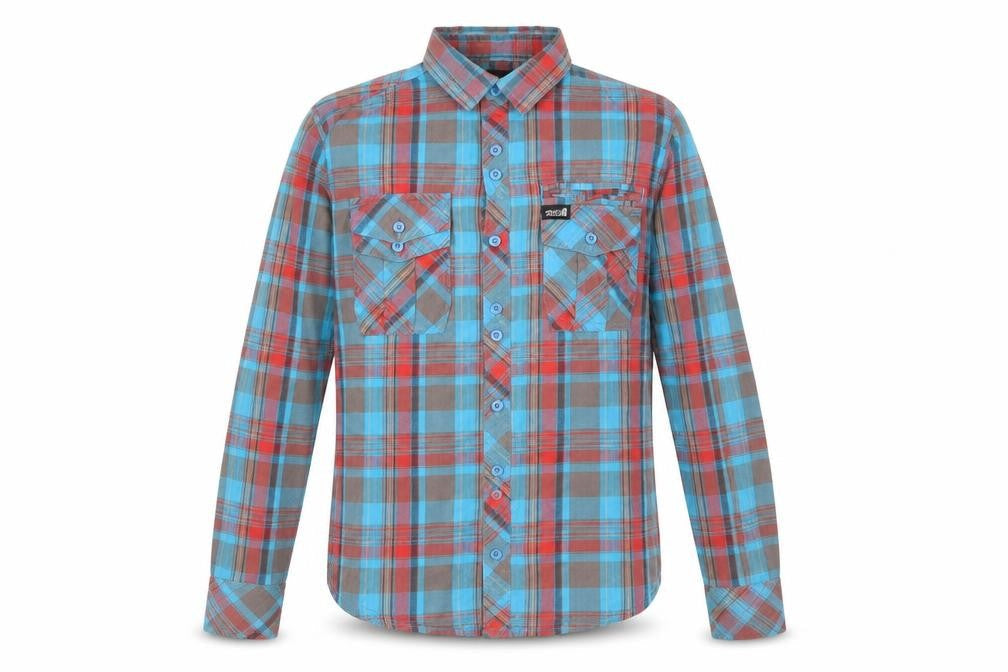 Henleys Mens Multicoloured Check   Button-Up Size S