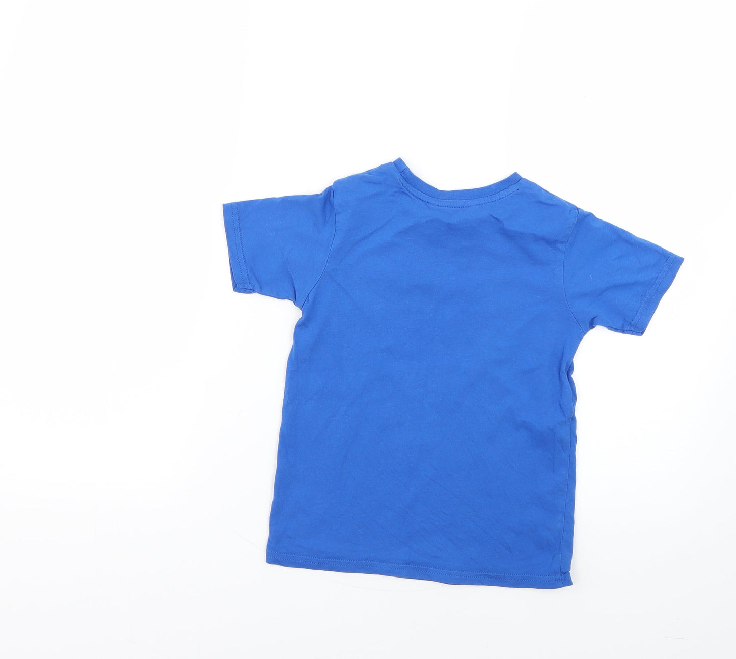 George Boys Blue   Basic T-Shirt Size 5-6 Years