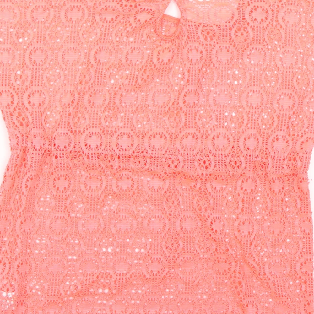 Matalan Girls Orange   Basic T-Shirt Size 10 Years