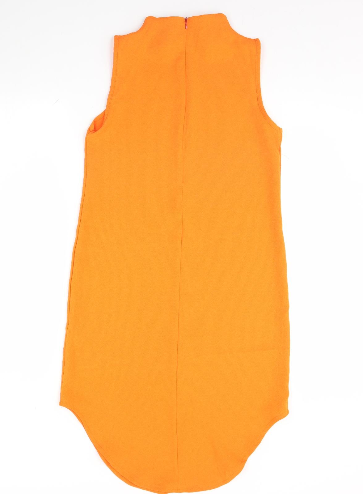 Boohoo Womens Orange   Shift  Size 8