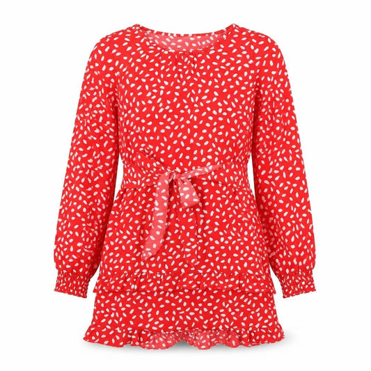 SHEIN Womens Red Polka Dot  Mini  Size M