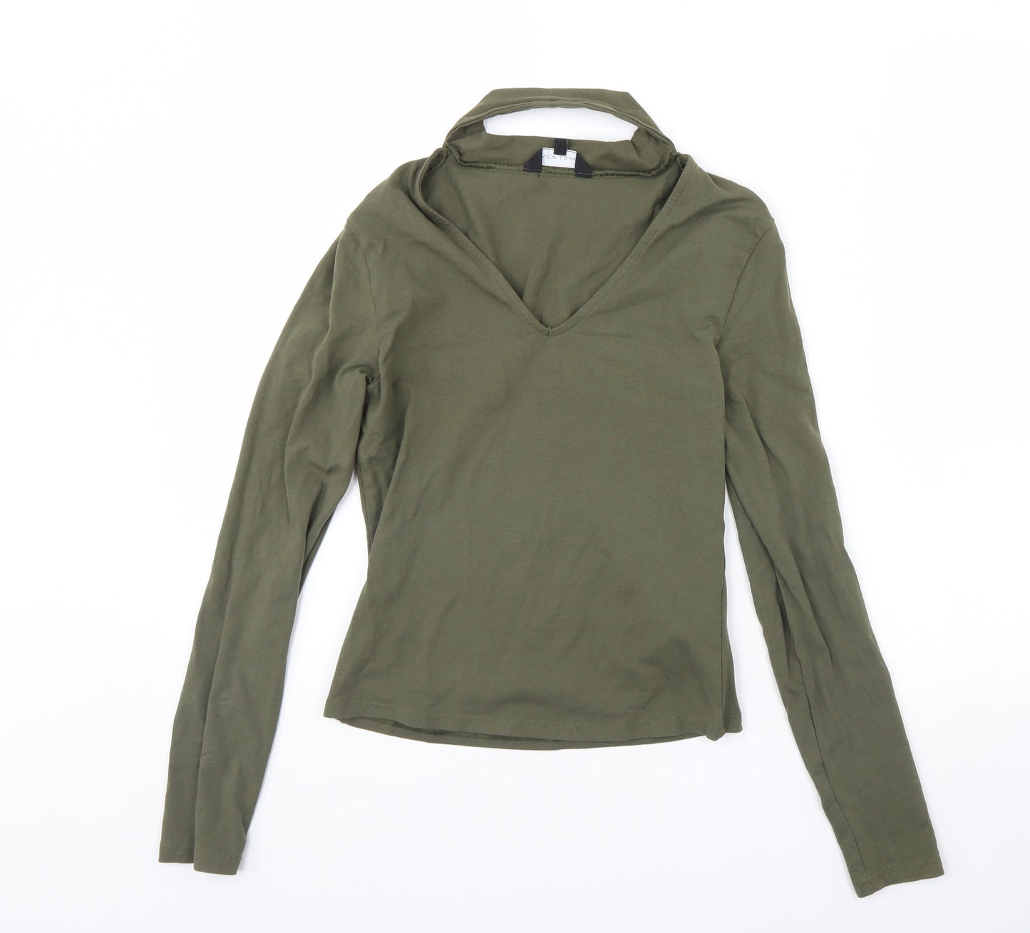 New Look Womens Green   Basic Blouse Size 10