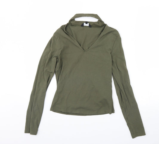 New Look Womens Green   Basic Blouse Size 10
