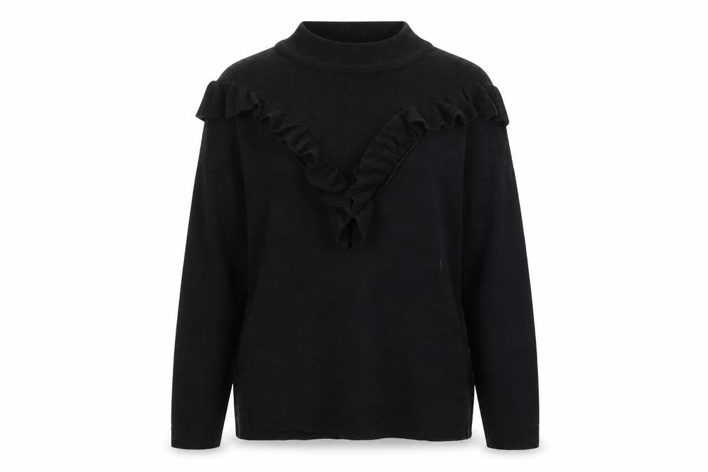 New Look Womens Black   Pullover Jumper Size L