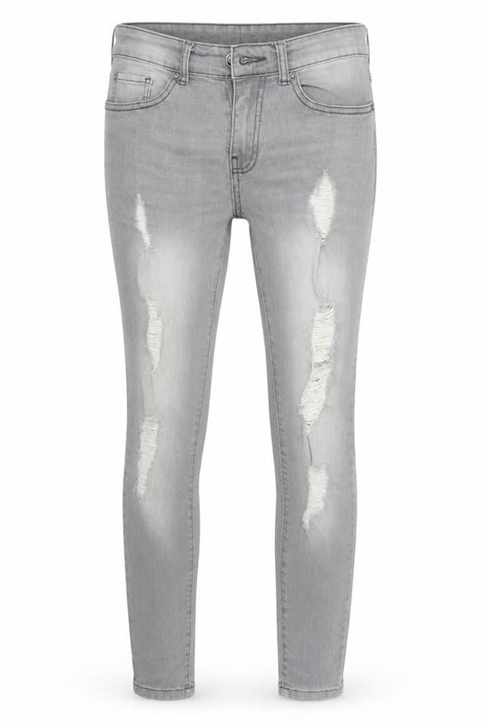 Zeenzo Womens Grey  Denim Skinny Jeans Size 30 in L28 in