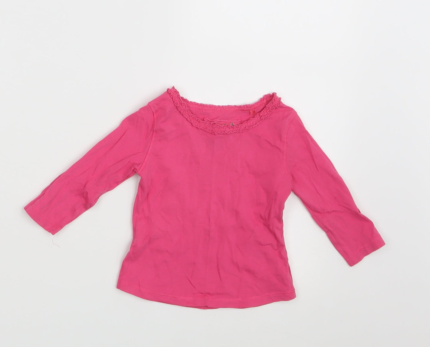 NEXT Girls Pink   Basic T-Shirt Size 6-9 Months