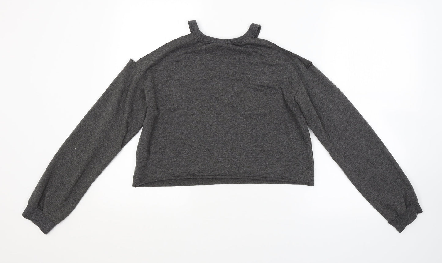 Preworn Womens Grey   Pullover Sweatshirt Size S