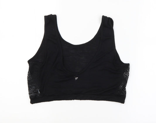 Preworn Womens Black   Cropped Tank
