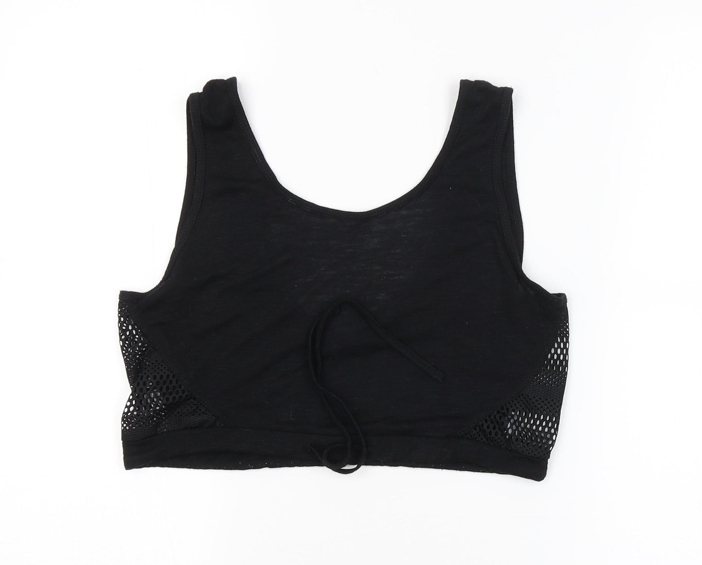 Preworn Womens Black   Cropped Tank