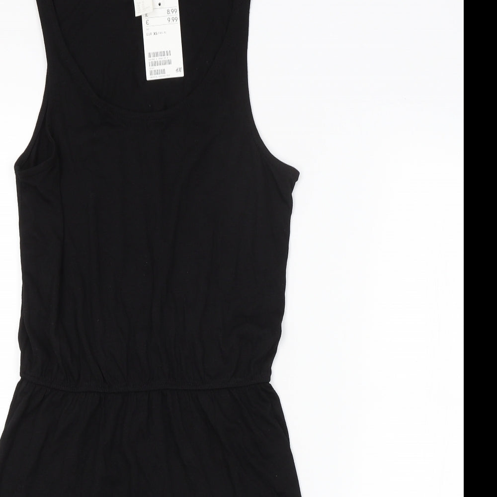 H&M Womens Black   A-Line  Size XS
