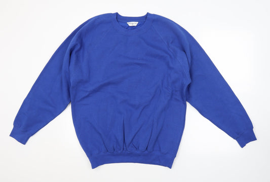Kustom Kit Mens Blue   Pullover Jumper Size M
