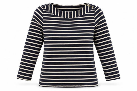 Marks & Spencer Womens Blue Striped  Pullover Jumper Size 12