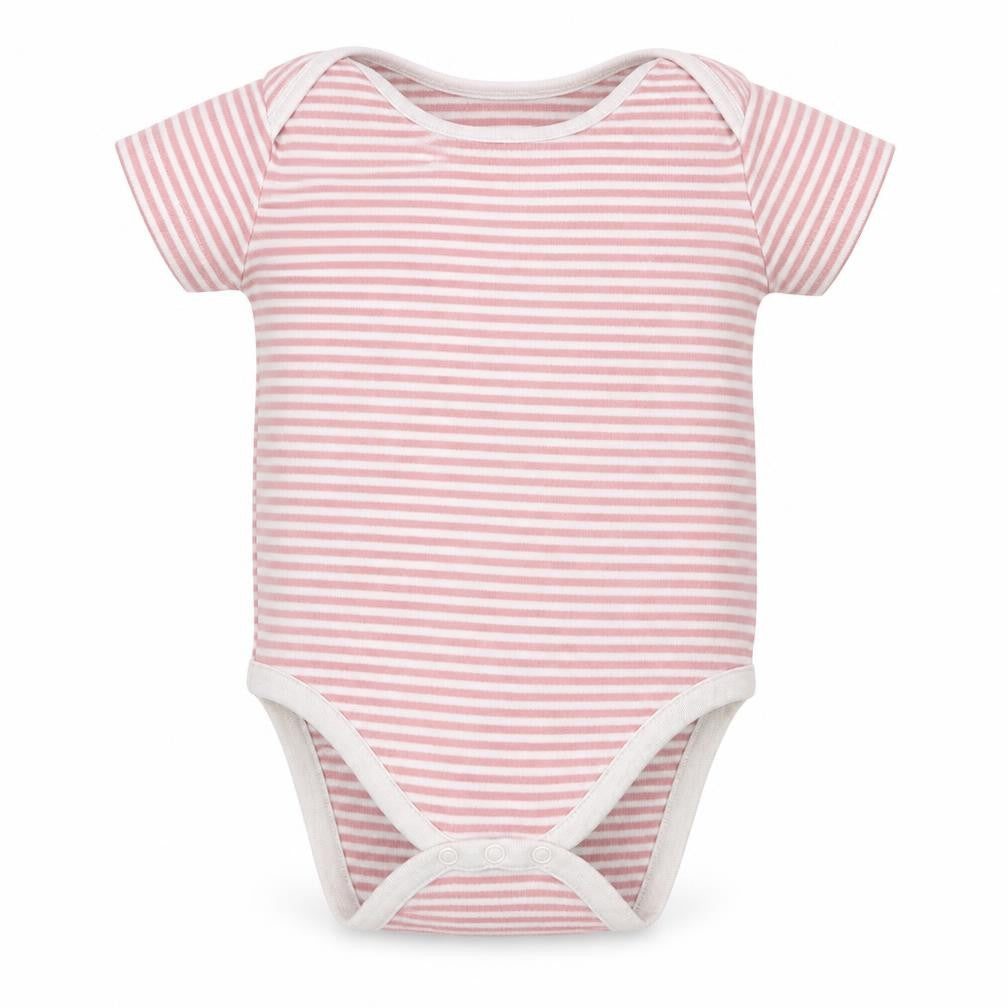 Next Baby Pink Striped  Romper One-Piece Size 18 Months