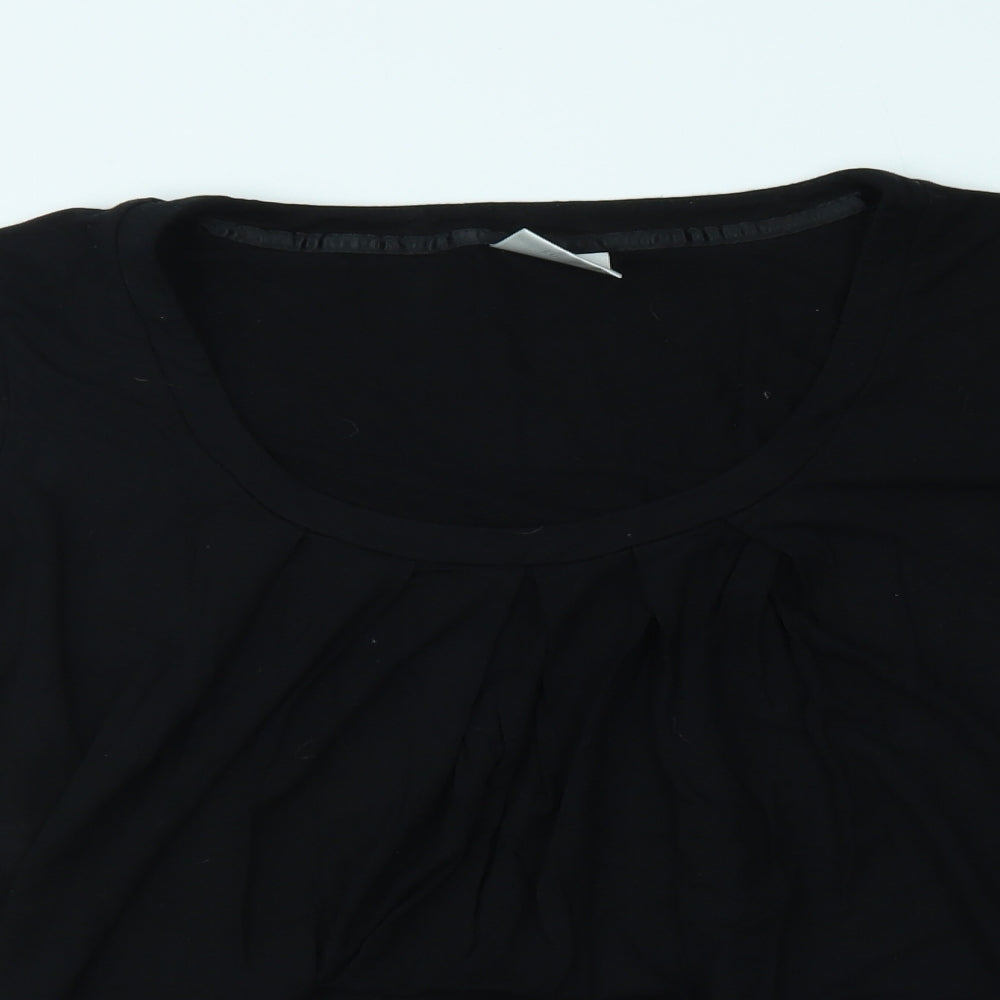 NEXT Womens Black   Basic Blouse Size 10