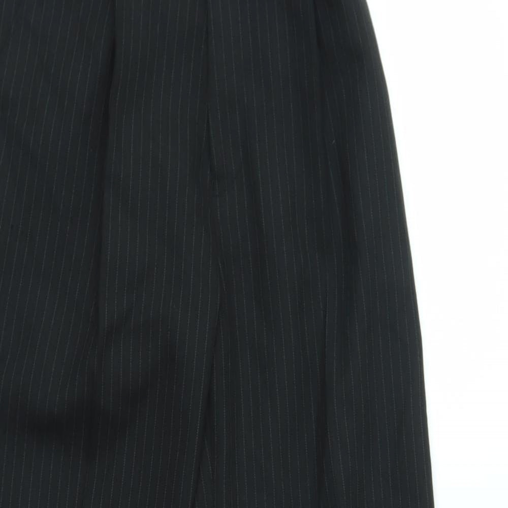 Flipback Boys Black   Chino Trousers Size 11 Years