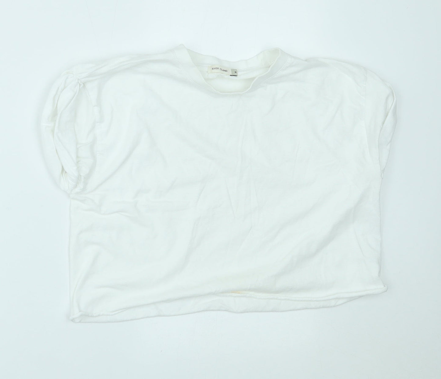 River Island Womens White   Basic Blouse Size 8