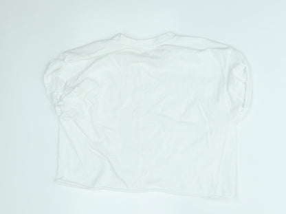 River Island Womens White   Basic Blouse Size 8