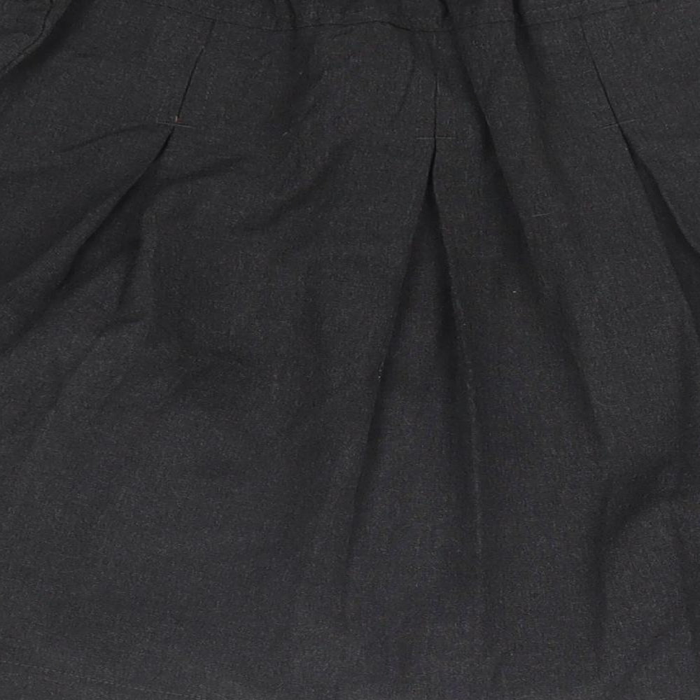 LILY & DAN Girls Grey   Pleated Skirt Size 8-9 Years