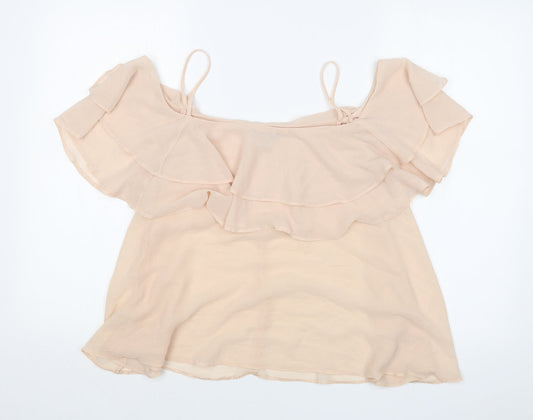 Atmosphere Womens Pink   Basic T-Shirt Size 12