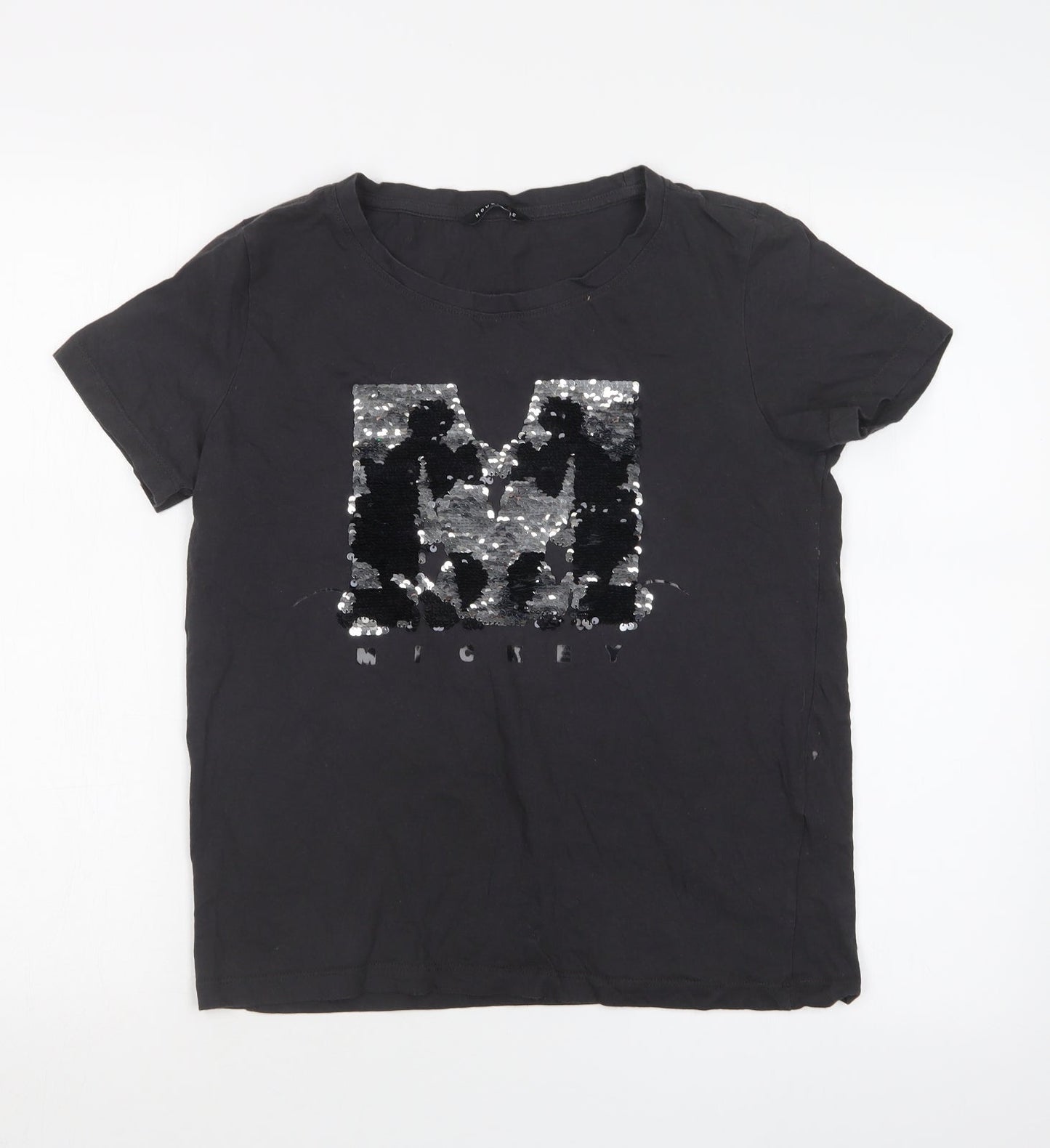 House Girls Black   Basic T-Shirt Size S