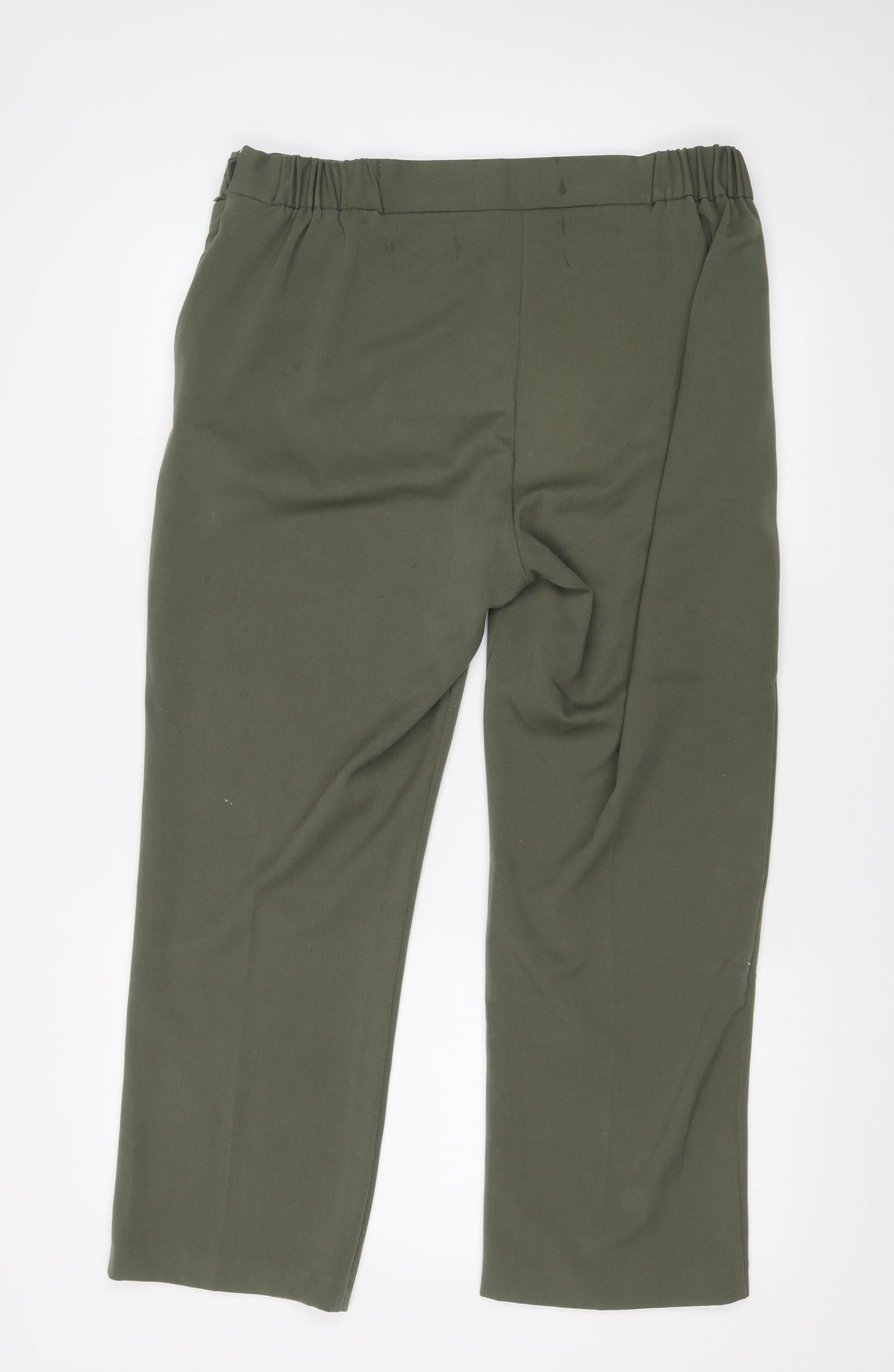 ANNA ROSE Womens Green   Trousers  Size 18 L25 in