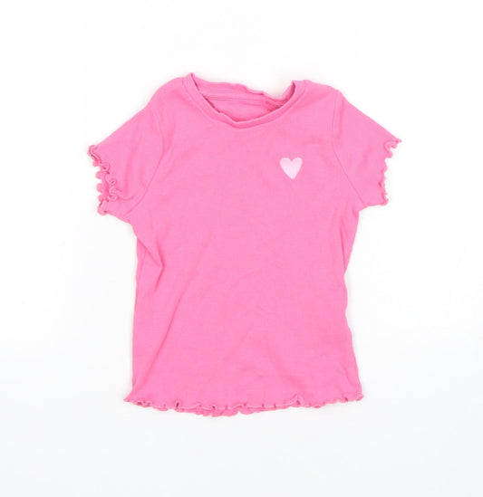 George Girls Pink   Pullover Jumper Size 18-24 Months