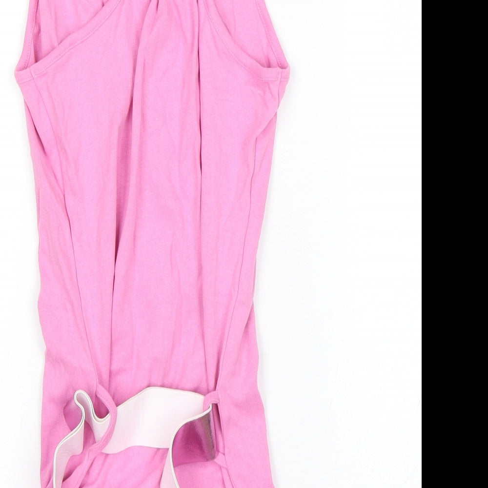 Y.D Girls Pink   Basic T-Shirt Size 13 Years