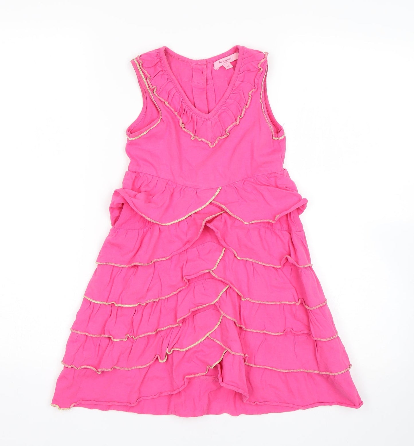 Beetlejuice Womens Pink   A-Line  Size 6