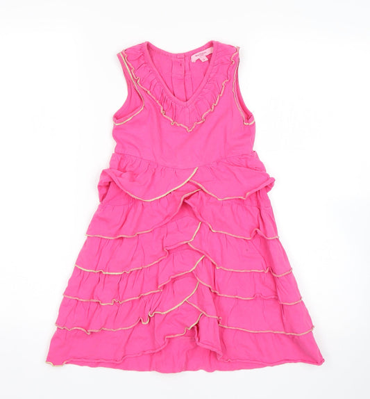 Beetlejuice Womens Pink   A-Line  Size 6
