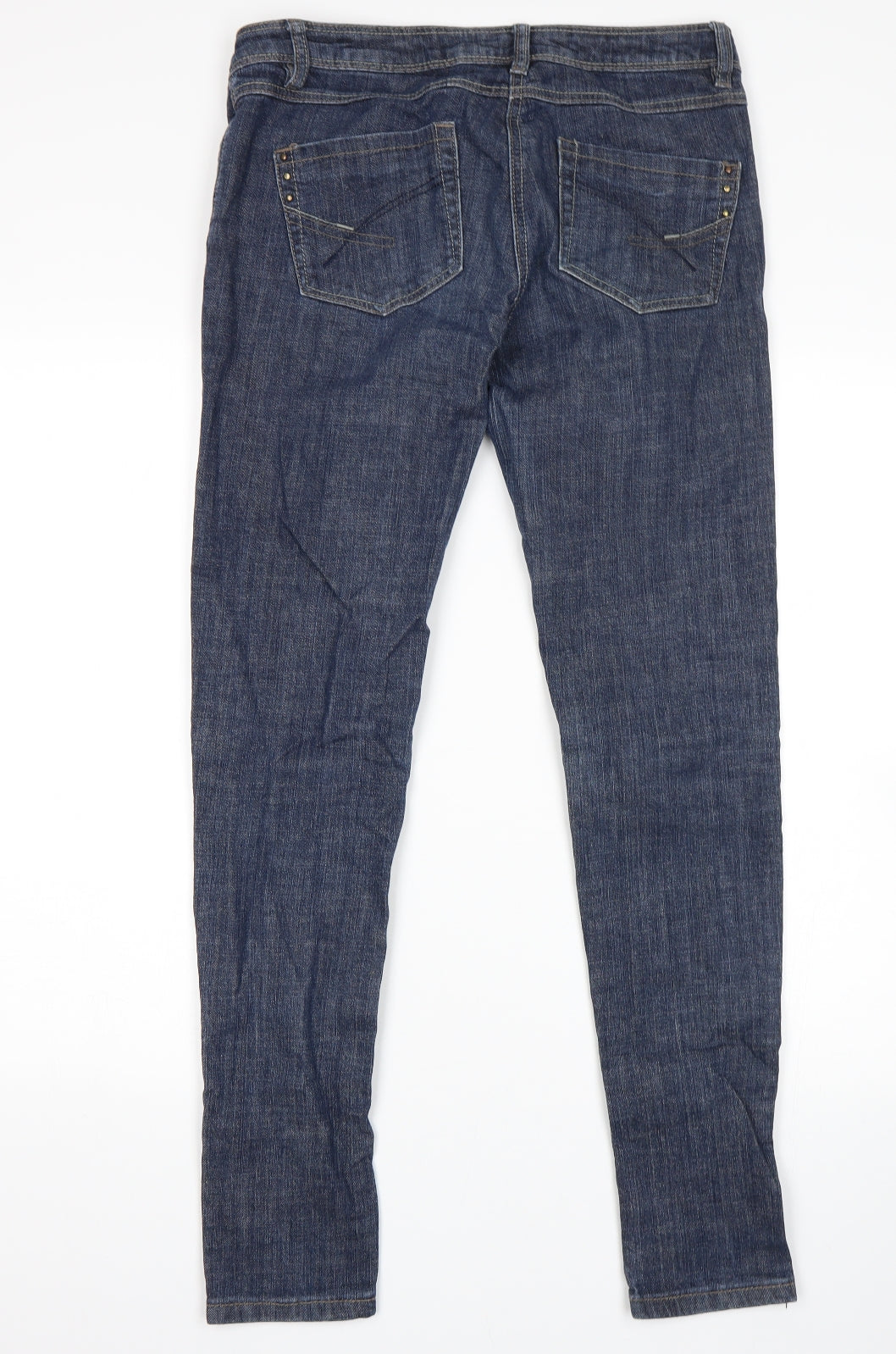 NEXT Womens Blue   Skinny Jeans Size 10 L30 in
