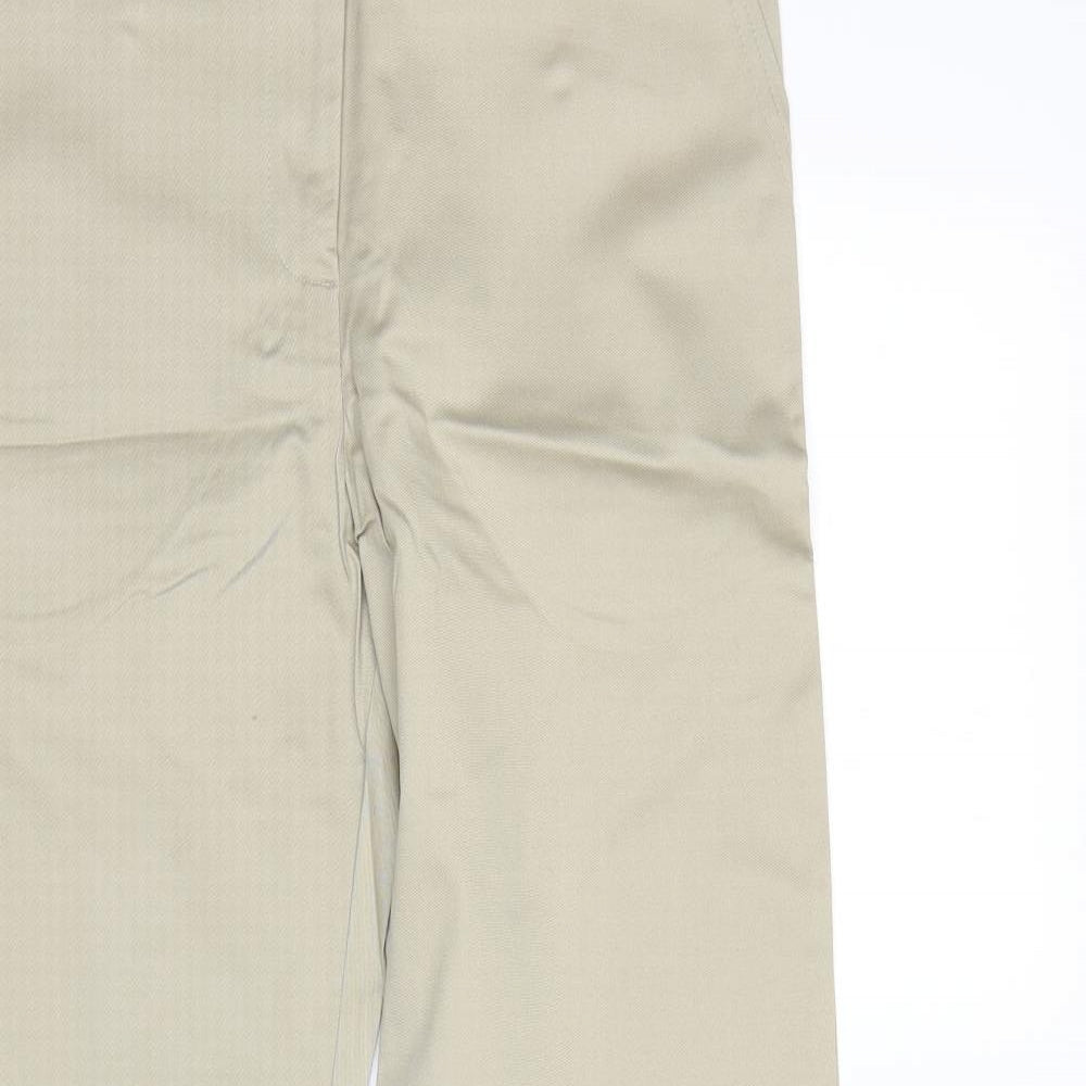Moose Golf Clothing Womens Beige   Chino Trousers Size 10 L32 in