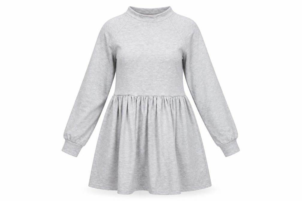 Misspap Womens Grey   Fit & Flare  Size 8