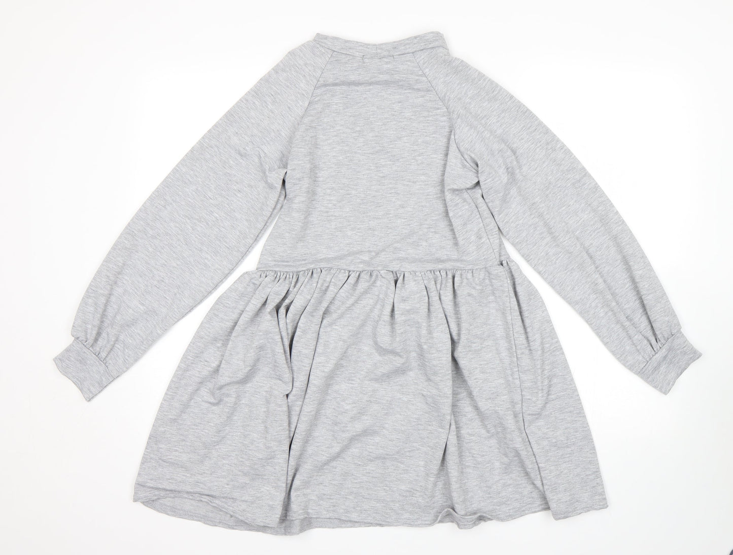 Misspap Womens Grey   Fit & Flare  Size 8