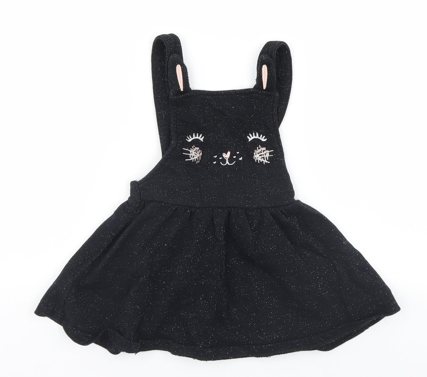 Preworn Girls Black   A-Line    - Bunny