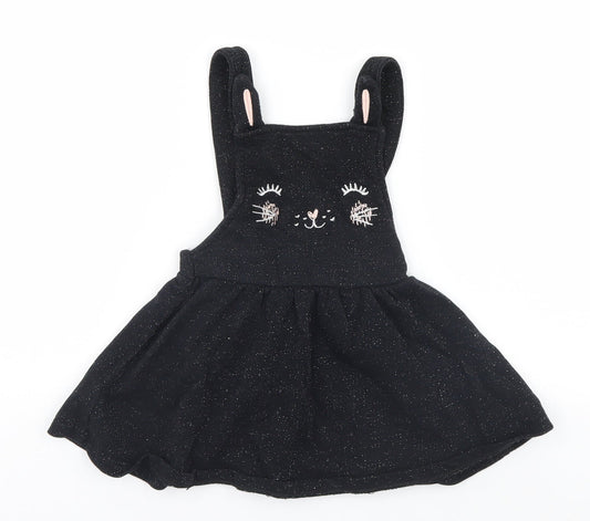 Preworn Girls Black   A-Line    - Bunny