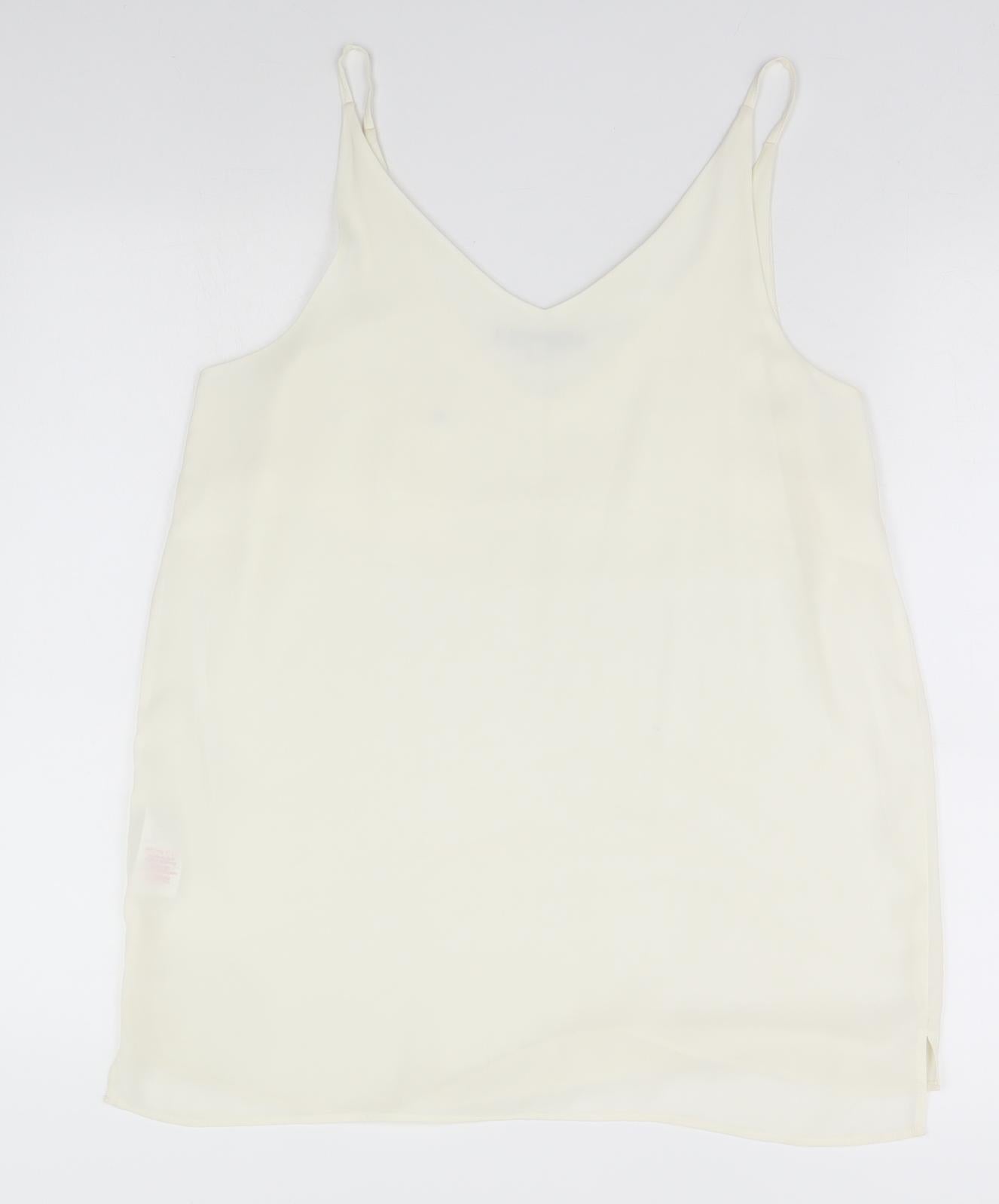 Peacocks Womens Ivory   Basic Blouse Size 12