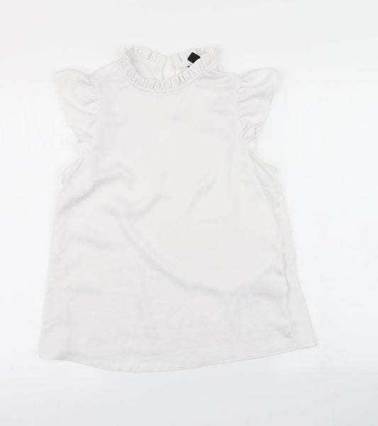 Newlook Womens White   Basic Blouse Size 6