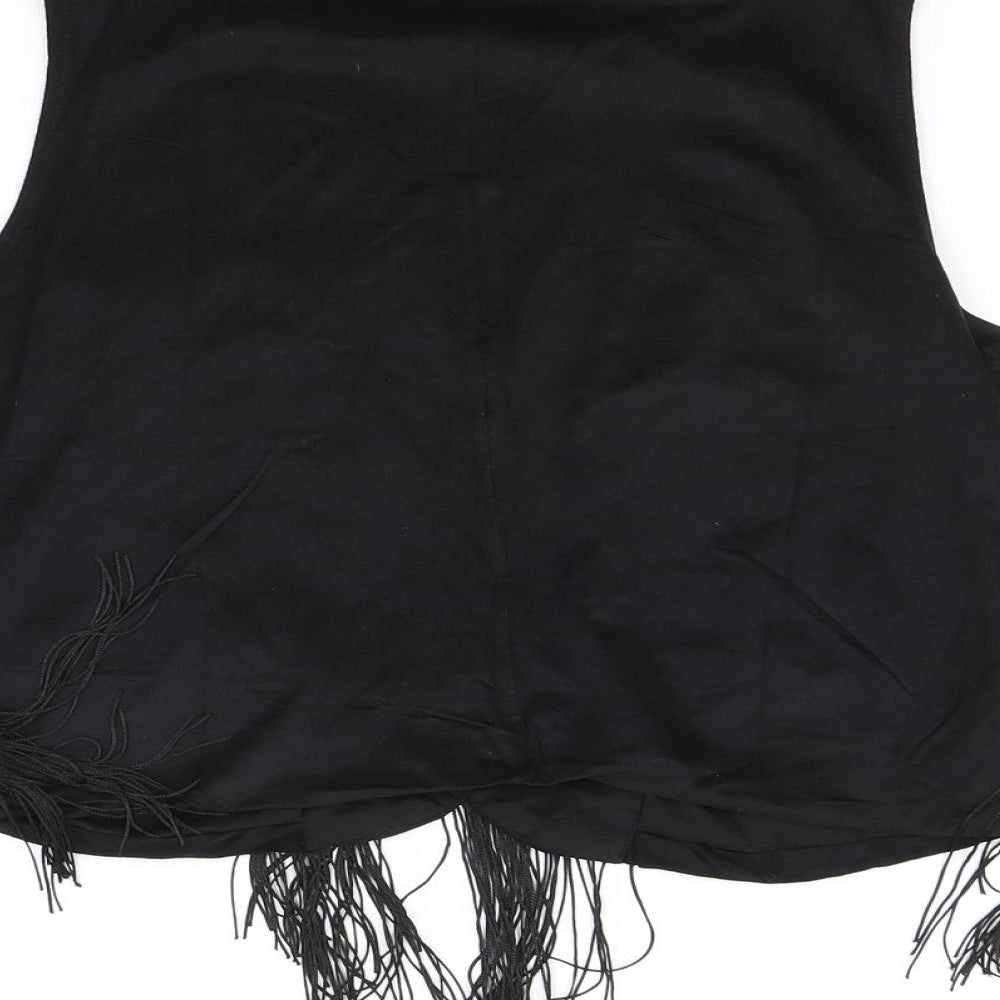 Parisian Womens Black   Cardigan Jumper Size S  - Cropped