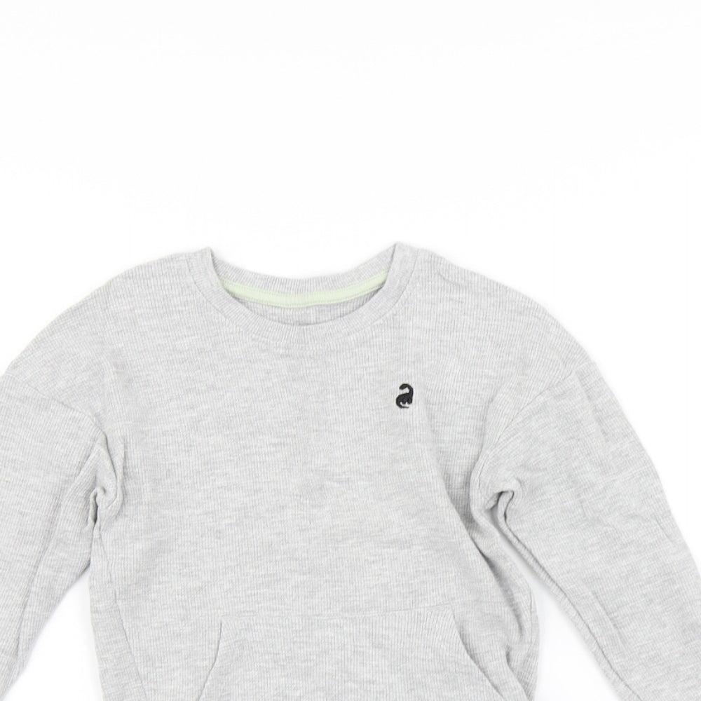 George Boys Grey   Pullover Jumper Size 5-6 Years