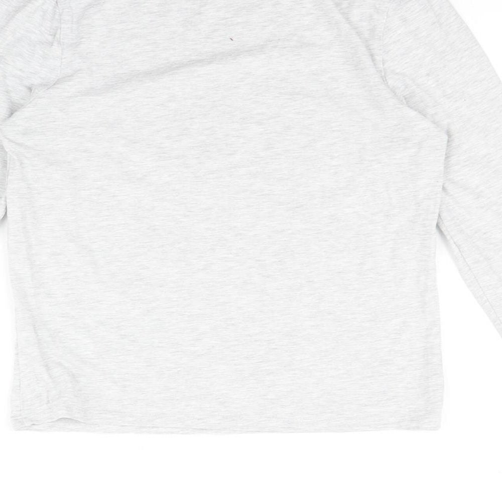 New Look Womens Grey   Basic T-Shirt Size 16