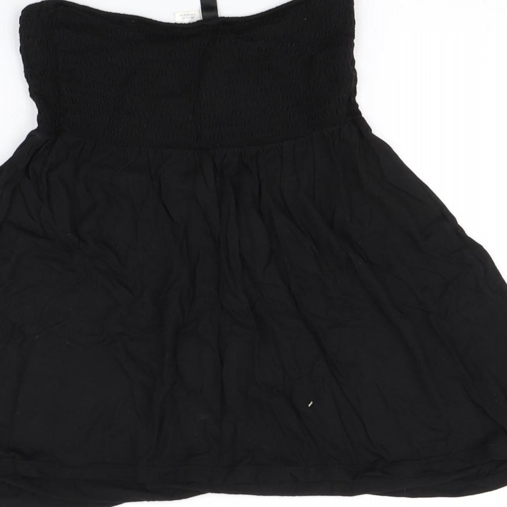 H&M Womens Black   Basic T-Shirt Size 12