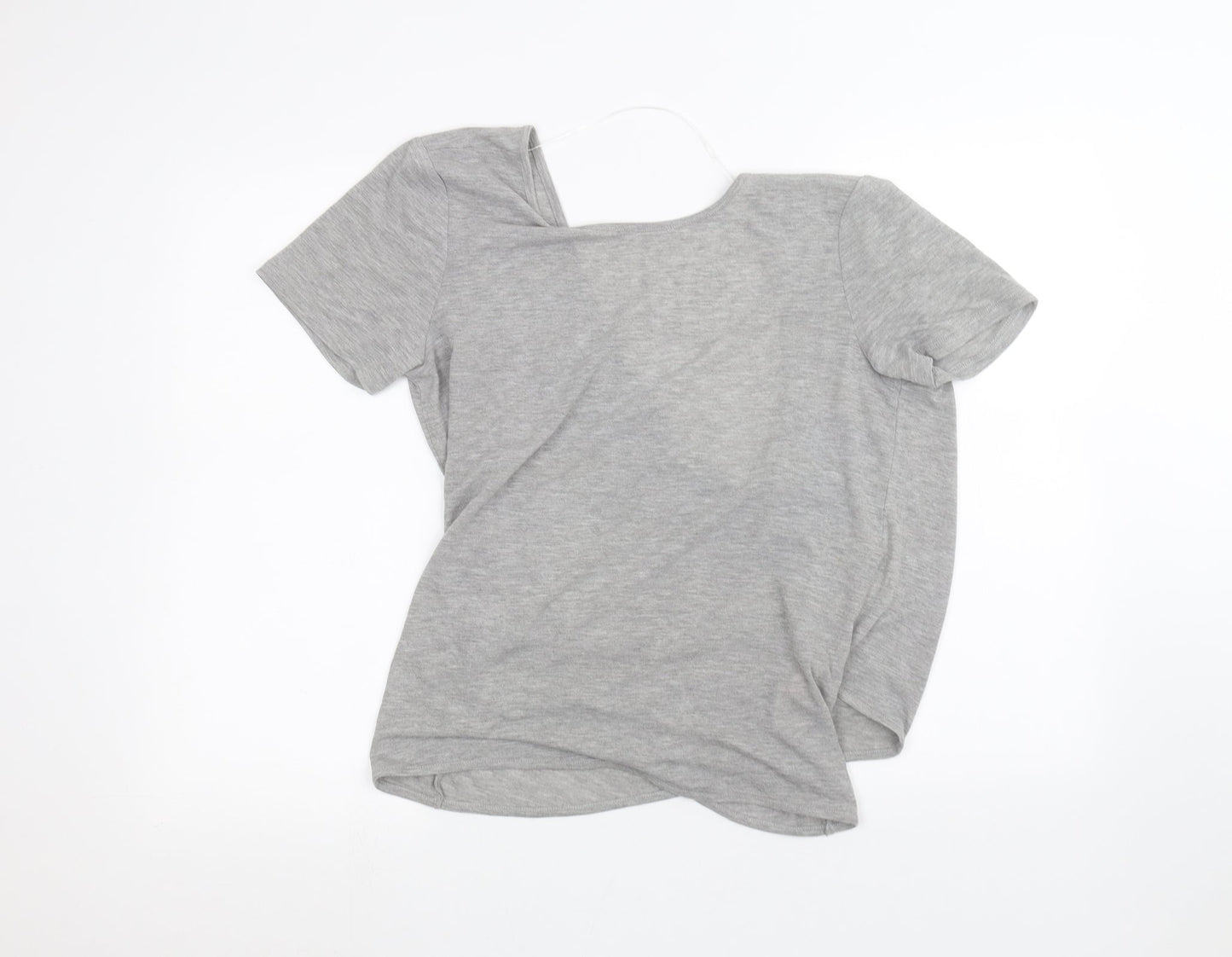Villa Womens Grey   Basic T-Shirt Size L
