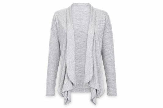 Dorothy Perkins Womens Grey  Knit Cardigan Jumper Size 8