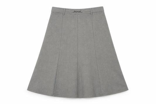 Preworn Womens Grey   A-Line Skirt Size M  - Work Office