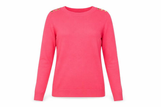 Atmosphere Womens Pink  Knit Pullover Jumper Size 4