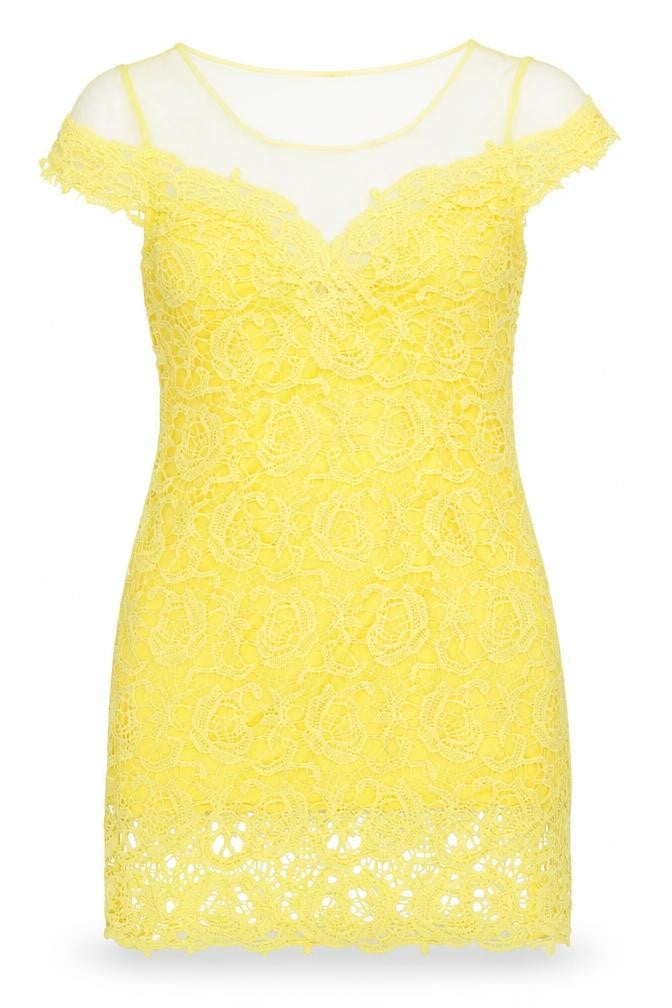 CELIE Womens Yellow   Mini  Size XL